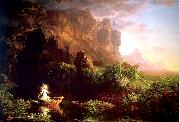 Thomas Cole The Voyage of Life Childhood France oil painting artist